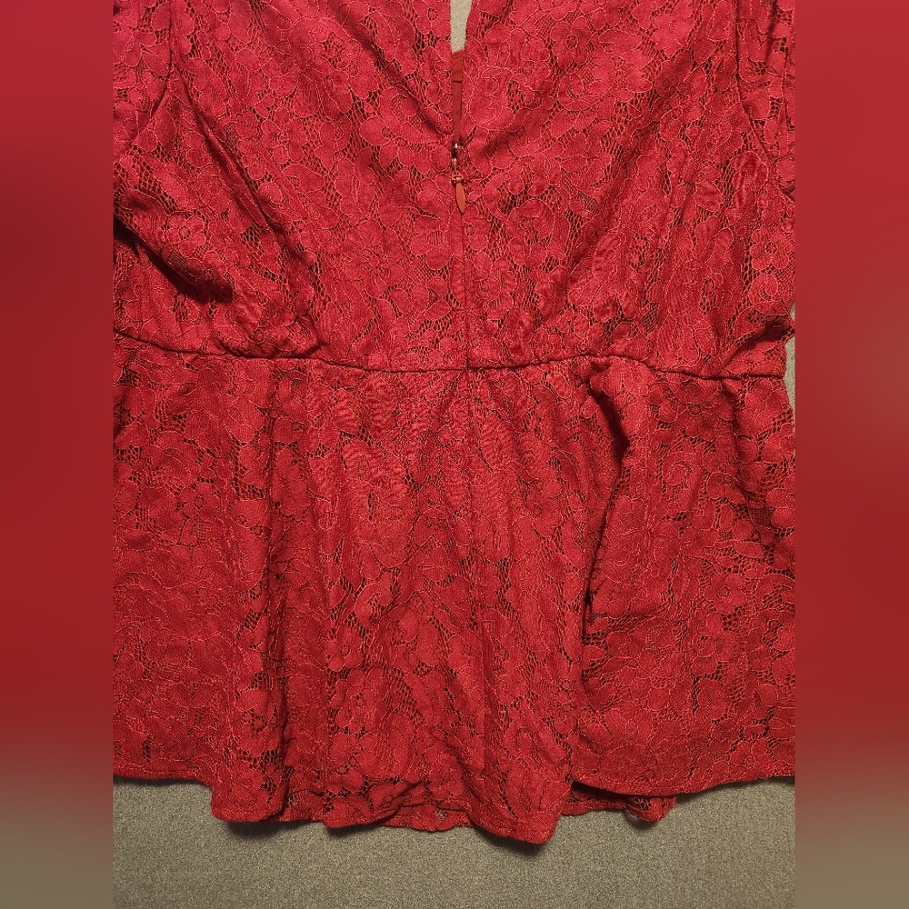 Torrid Size 14-16 Red - Picture 10 of 13